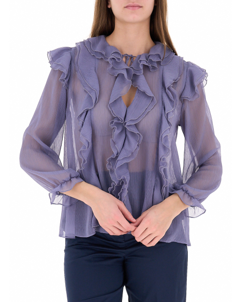 Blusa con volants