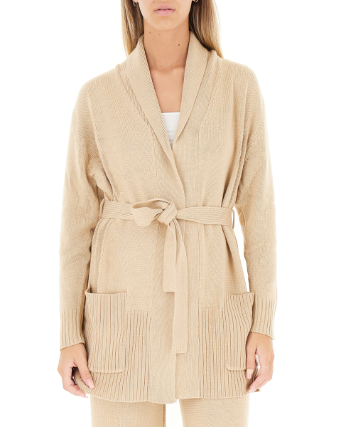 Cardigan con fusciacca