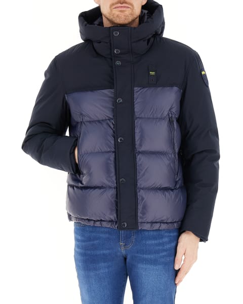 Piumino con cappuccio