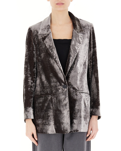 Blazer in velluto
