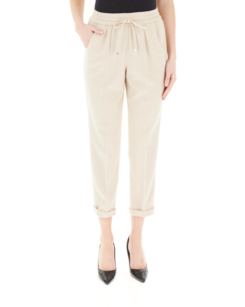 Pantalone in cashmere