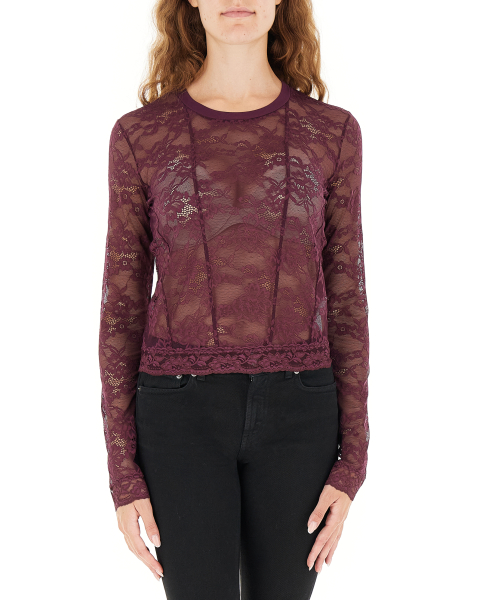 Blusa in pizzo