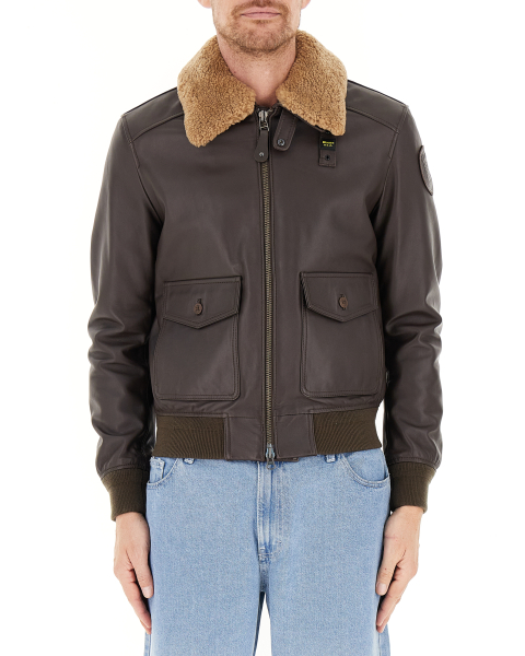 Bomber aviatore pelle