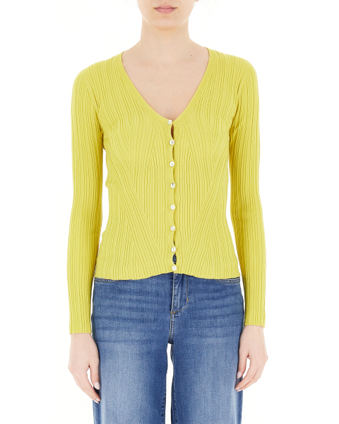 Cardigan scollo V
