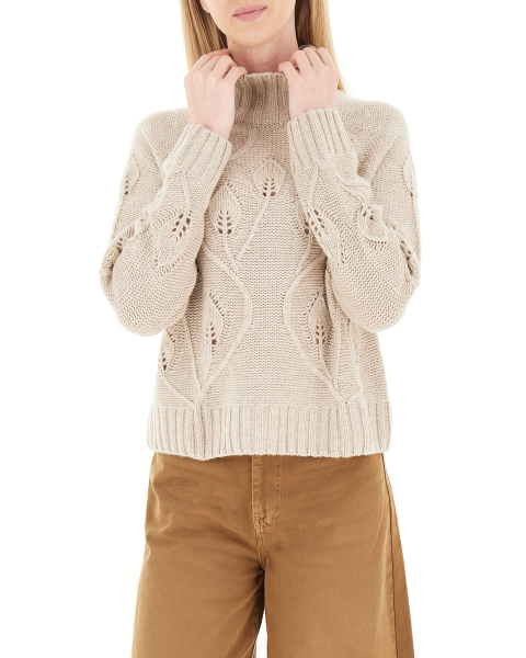 Maglione misto cashmere