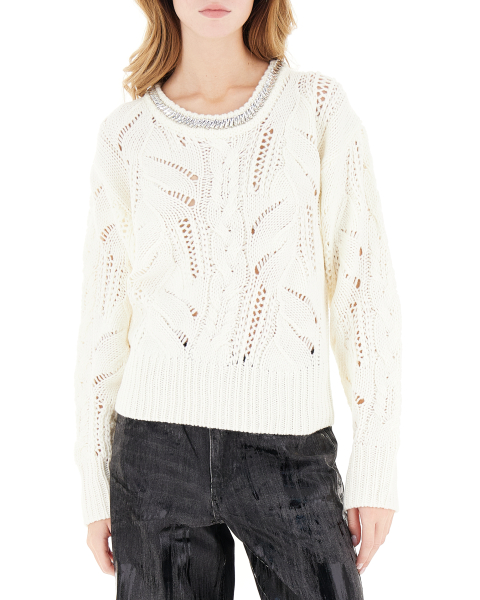 Maglione misto lana