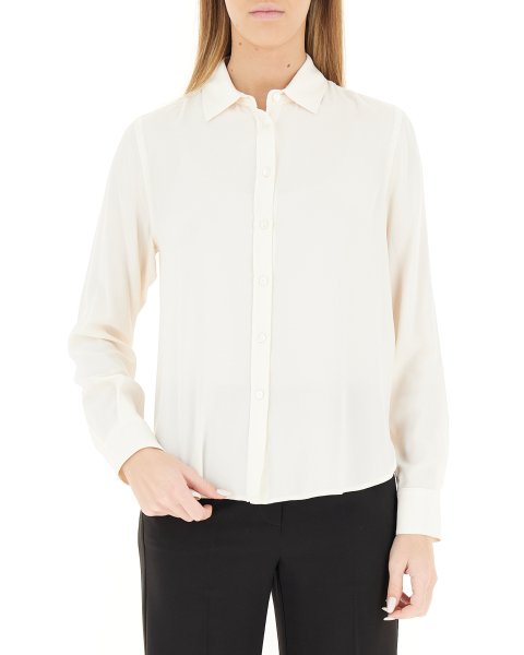 Camicia misto seta