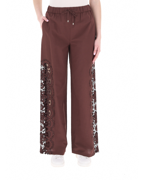 Pantalone con inserti