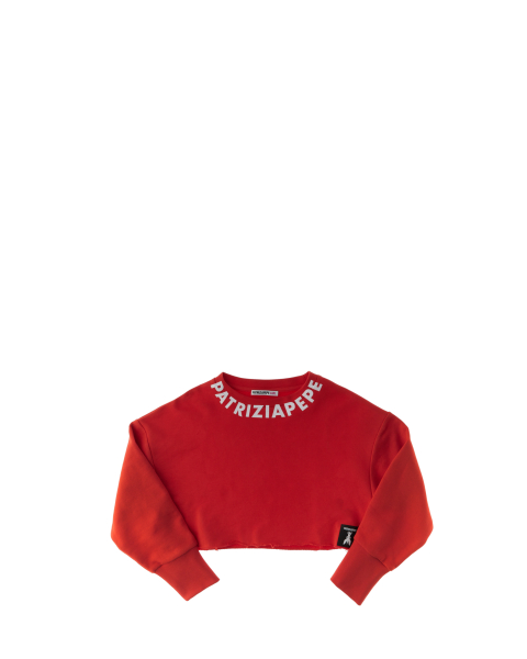 Felpa cropped