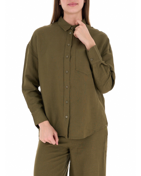 Camicia misto lino