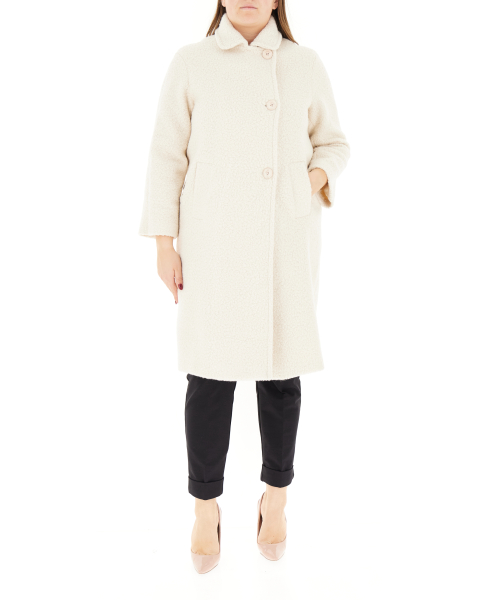 Cappotto effetto teddy