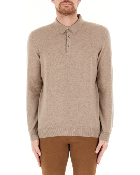 Polo in cashmere