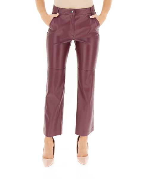 Pantalone in similpelle