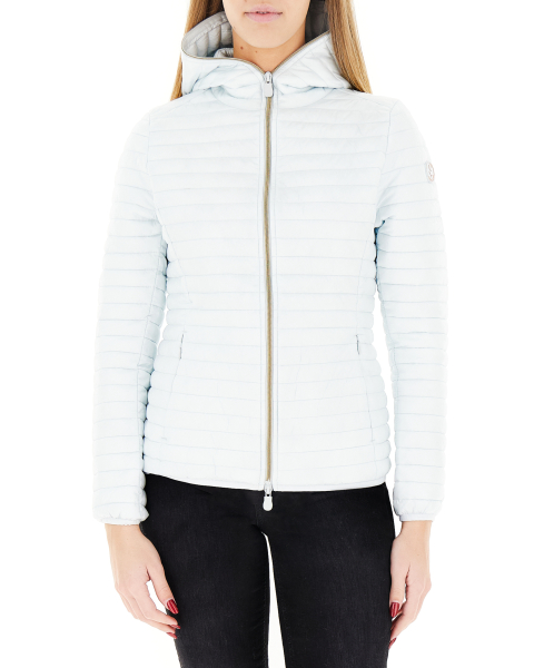 Piumino con cappuccio