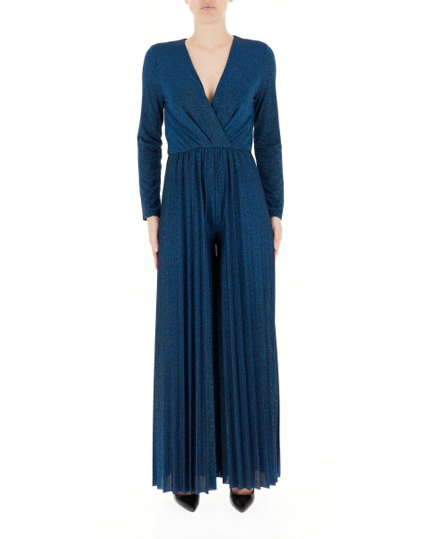Jumpsuit con drappeggio