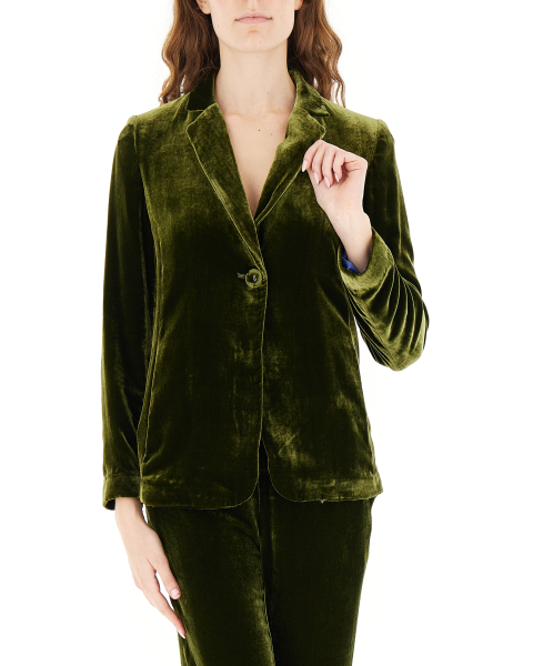 Blazer in velluto