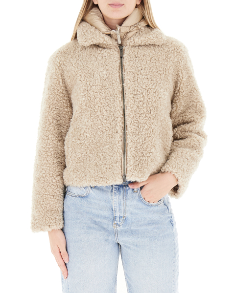 Giacca finta pelliccia