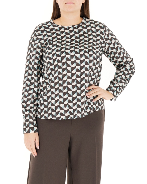 Blusa girocollo