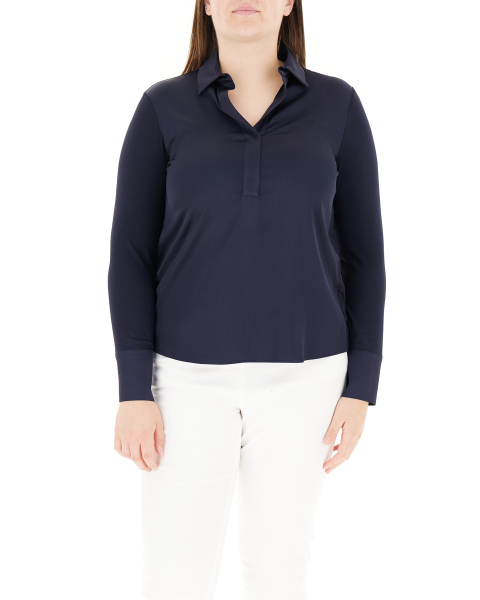 Blusa maniche lunghe