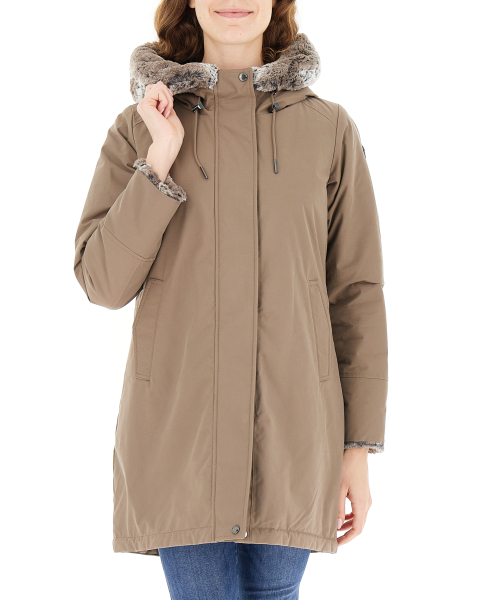Parka con cappuccio