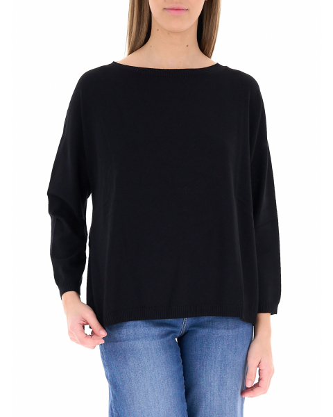 Maglia scollo a barchetta