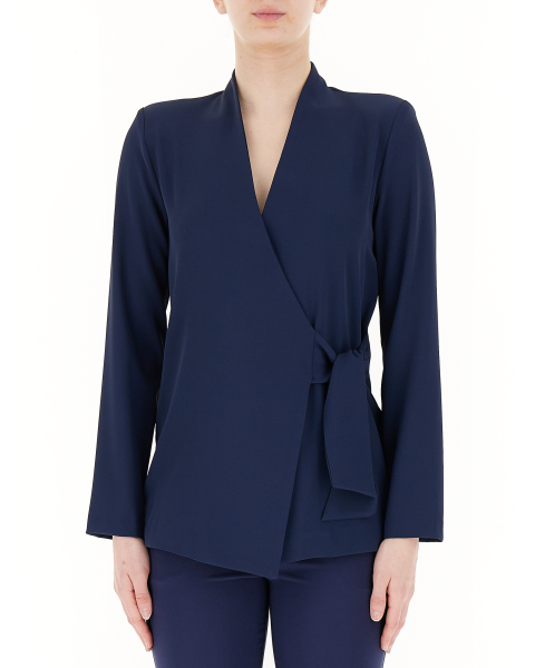 Blazer con fusciacca