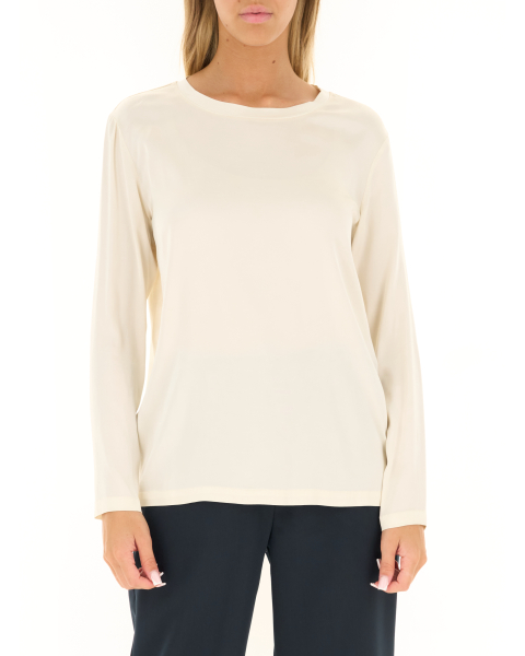 Blusa maniche lunghe