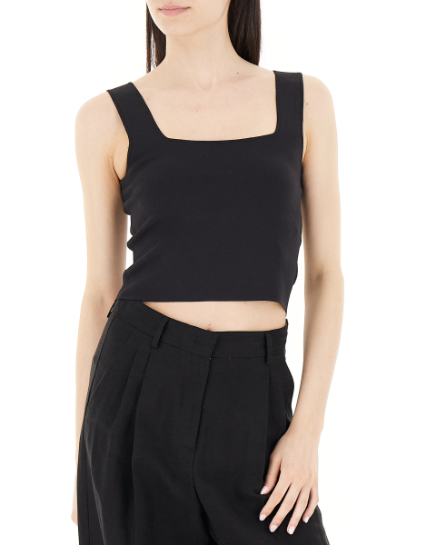 Top scollo quadrato