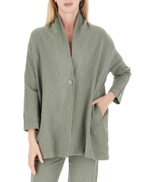 Blazer in cotone