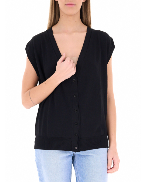 Gilet in viscosa
