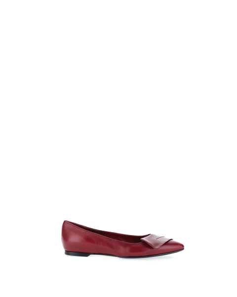 Ballerine in pelle