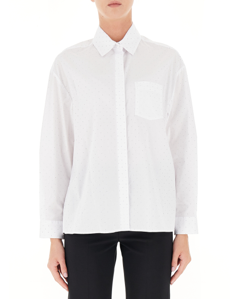 Camicia con strass