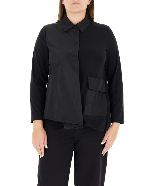 Camicia con inserto