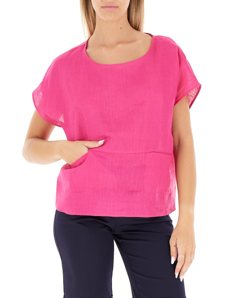 Blusa in lino