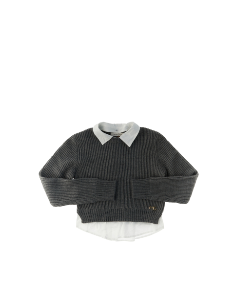 Maglione con inserti