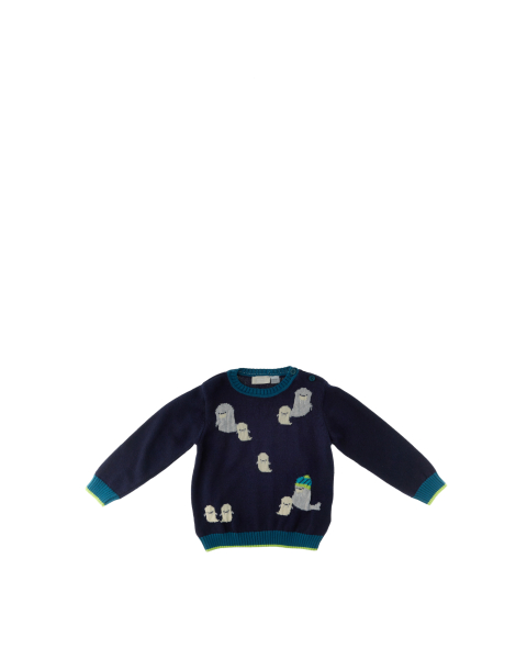 Maglione misto cotone