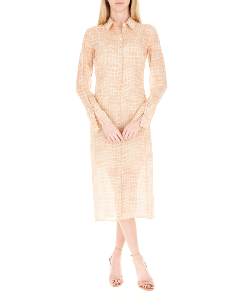 Abito chemisier viscosa