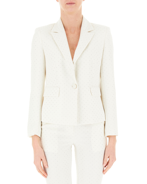 Blazer con strass