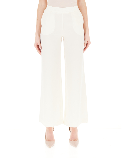 Pantalone misto seta