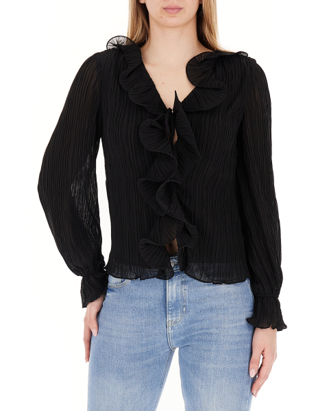 Blusa con volants