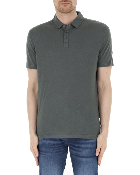Polo lino-cotone