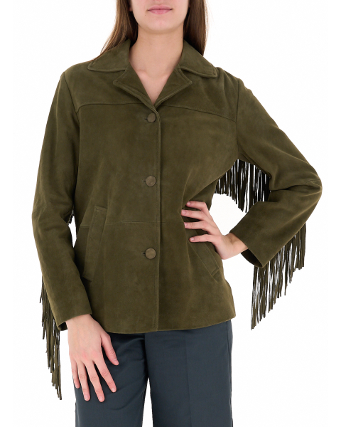 Giacca con frange