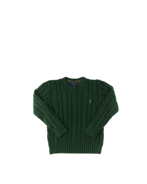 Maglione a trecce