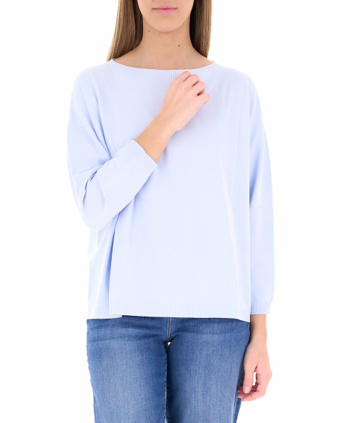 Maglia scollo a barchetta