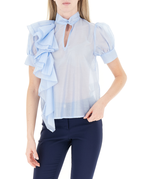 Blusa con volants