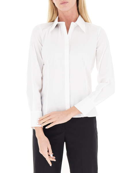 Camicia misto cotone