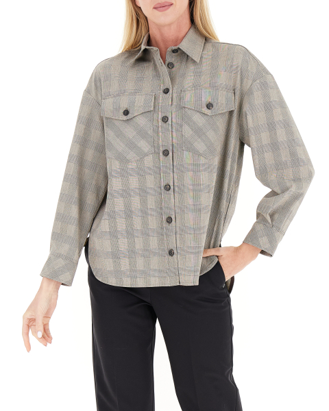 Camicia misto viscosa