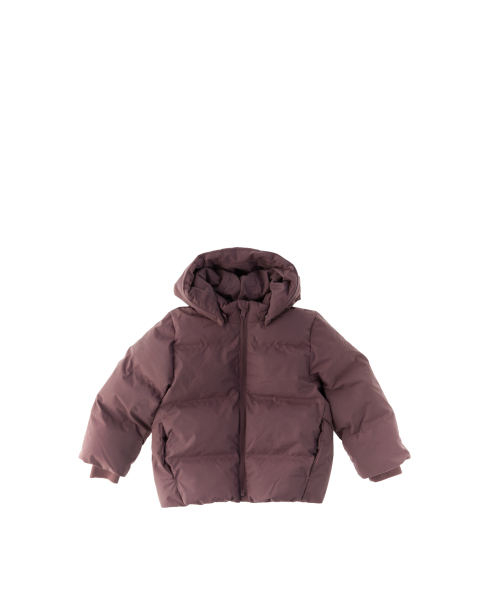 Piumino con cappuccio
