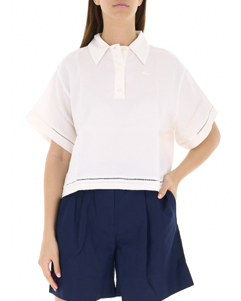 Polo con inserti
