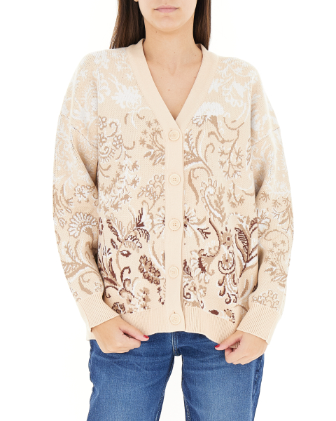 Cardigan misto viscosa